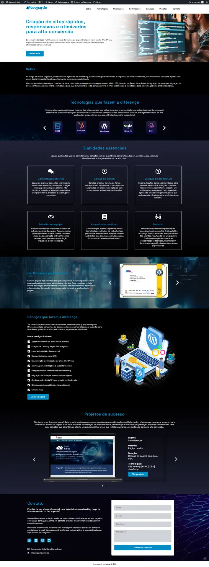 Site Preview