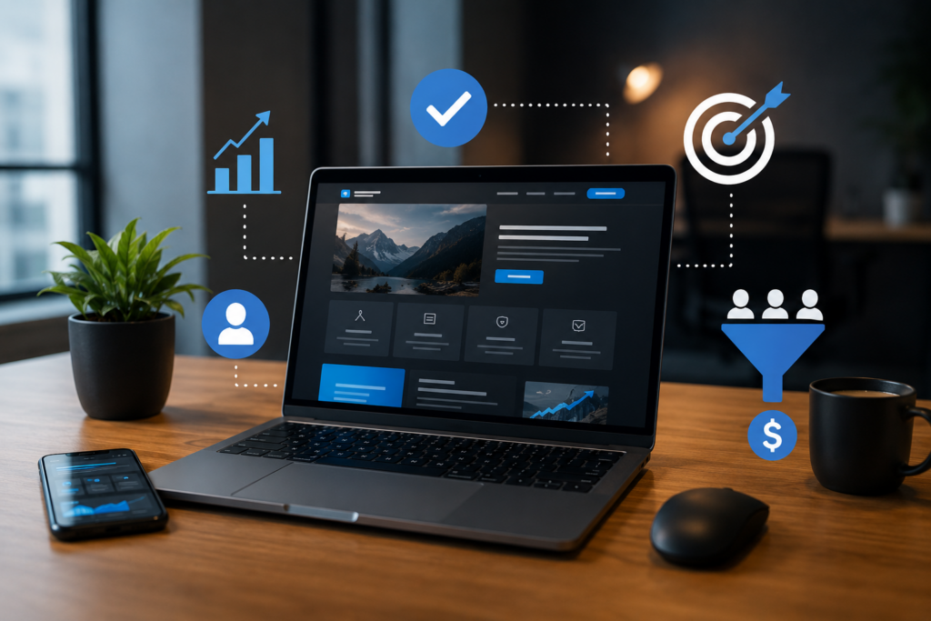 site profissional vende mais
